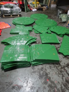 Goinyon Độ chính xác và phù hợp kích thước chúng tôi tiêu chuẩn Flex cao su tùy chỉnh mô hình bê tông dấu ấn tem - Product Image 6