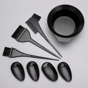 Salon de coiffure professionnel accessoires de mélange de couleur de cheveux ensemble produits de teinte de cheveux pour animaux de compagnie outils bol de teinture et brosse <span class=keywords><strong>à</strong></span> colorier - Product Image 1