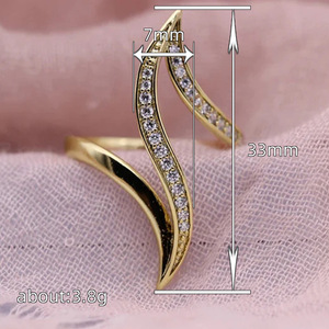 Anello dal Design Lineare, Stile Moderno e Creativo per Donne - Product Image 4