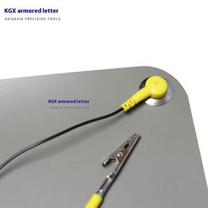 Tapis de travail en caoutchouc antistatique résistant aux hautes températures bande antidérapante Bracelet fil de terre pour la réparation d'ordinateur bricolage outils à main - Product Image 2