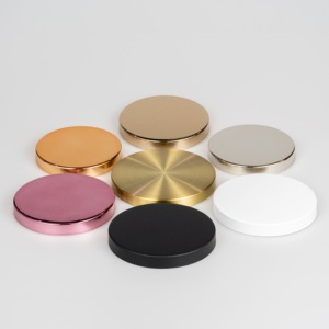 <span class=keywords><strong>Tapa</strong></span> <span class=keywords><strong>de</strong></span> Metal Dorada para Velas, con Acabado Brillante y Anillo <span class=keywords><strong>de</strong></span> Sellado <span class=keywords><strong>de</strong></span> Silicona, <span class=keywords><strong>de</strong></span> Lujo y Personalizada - Product Image 6