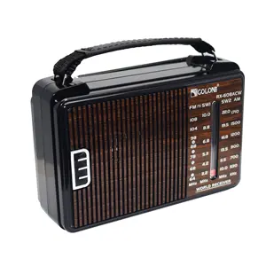 Wiederauf ladbarer Welt empfänger Golon 608ACW Traditionelles Tuning-Radio Rural Outdoor Tragbare hoch empfindliche FM AM SW-TV-Radios