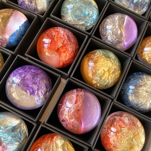 Bán buôn handmade Glycerin colourful Pha Lê Đá Quý Xà phòng với hộp - Product Image 1