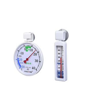 เทอร์โมมิเตอร์วัดอุณหภูมิตู้เย็นและตู้แช่แข็ง JINGDO รุ่น JDWS-808 แบบพลาสติกทรงกลมและแบบแท่ง สำหรับใช้ในบ้าน - Product Image 1