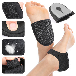 Coussinets de talon antidérapants Inserts d'éperon de talon <span class=keywords><strong>pour</strong></span> la fasciite plantaire Protecteurs de talon <span class=keywords><strong>pour</strong></span> la <span class=keywords><strong>tendinite</strong></span> d'Achille - Product Image 4