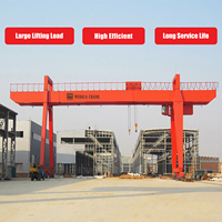 Grue portique à double poutre de type MG, 200 tonnes, avec cabine de commande, pour utilisation extérieure en construction, de bonne qualité, en promotion