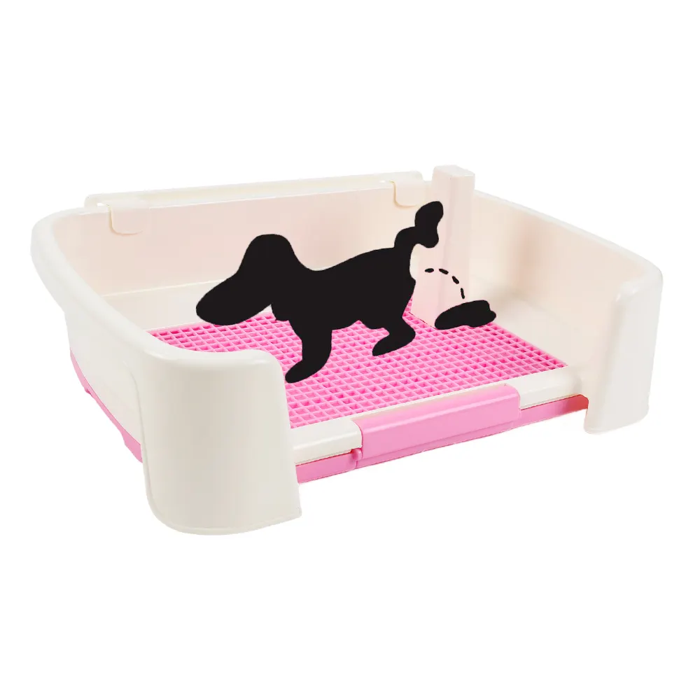 Pet yıkanabilir köpek tuvalet pedi köpek tuvalet pedleri taşınabilir kapalı köpek tuvalet tepsi köpek Petstar için sıcak satış en yüksek sevimli Sticker mavi CN;ZHE