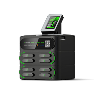 Sản Phẩm Mới 8 Khe Cắm Alquiler De Ngân Hàng Điện Xếp Chồng Cho Thuê Điện Thoại Di Động Sạc Trạm Ngân Hàng Điện Kiosk Với POS Máy Bán Hàng Tự Động - Product Image 5