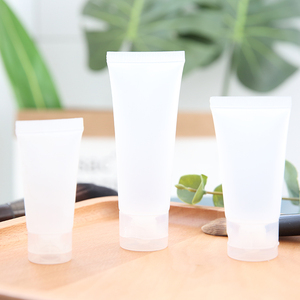 Tube en plastique <span class=keywords><strong>mat</strong></span> avec Logo personnalisé, crème solaire pour le visage, soins de la peau, Lotion pour le corps, emballage, crème pour les mains, vente en gros - Product Image 2