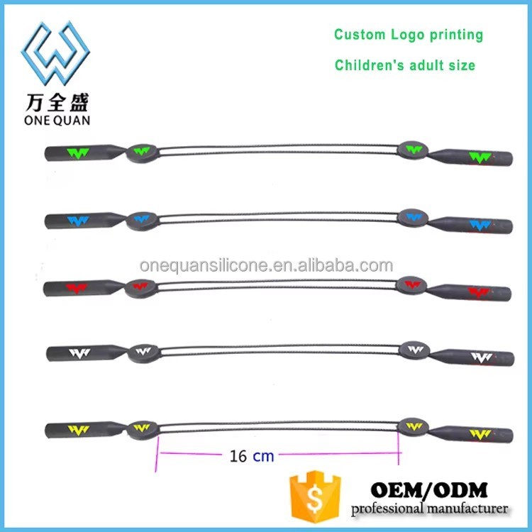 Retro 45cm Colorful Diamond Round Bead Key Ring Badge Holder Wood Silicone Beaded Lanyard for Teacher Student Worker Jewelry Image 3