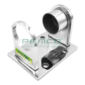 Support moderne de poste à souder rond, en acier inoxydable, raccords de Support latéral de Balustrade en acier inoxydable - Product Image 6