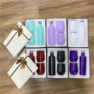 En gros double paroi En Acier Inoxydable cadeaux <span class=keywords><strong>De</strong></span> Noël 12oz Gobelet Lunettes 17oz vin bouteilles d'eau Vin <span class=keywords><strong>tasse</strong></span> avec couvercle - Product Image 5