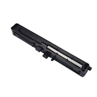 Dispositif d'amortissement hydraulique pour porte coulissante, rail de glissement, amortisseur double face, amortisseur extensible double face