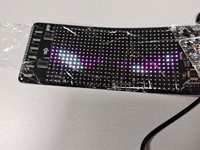 Écran LED intelligent personnalisable pour véhicules Panneau matriciel automobile programmable Panneau de signalisation LED flexible contrôlé par application