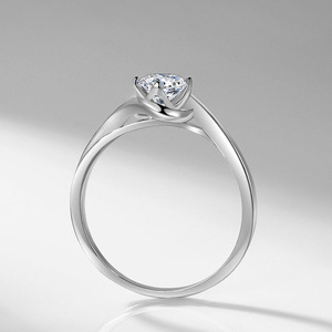 Baguette Glace Pilée Lien Cubain Mossanite Mens Eternity Band 14k Plaqué Or Bague Hip Hop En Argent Sterling Pour Hommes - Product Image 5