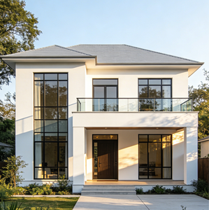 Villa à deux étages, chaque étage mesure 100/105/110/120/140 mètres carrés. Villa et résidence en structure acier sur mesure - Product Image 2