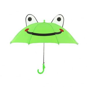Parapluie de pluie semi-automatique créatif 3D transparent avec logo, design écologique et sécurisé avec poignées ergonomiques pour bébés - Product Image 3