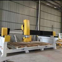 Machine de découpe de marbre de cuisine CNC scie à pont en granit