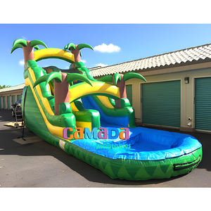 Castillo Inflable con Tobogán de Agua, Certificado CE, Material de PVC de Grado Comercial de 0.55 mm y 18 oz, Capacidad de 1200 kg, Tamaño Personalizable - Product Image 4