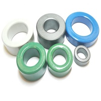 Inti Transformator Toroidal Warna Hijau T50 Bahan MnZn PC40 PC44 Sesuai RoHS, REACH, dan ISO 9001