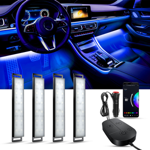 12V RGB Full Color LED striscia di decorazione per cabina al Neon con luce ambientale per interni auto accessori per <span class=keywords><strong>luci</strong></span> auto - Product Image 1