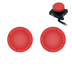 Impugnatura per levetta in Silicone con copertura per Joystick di ricambio personalizzata per Nintendo Switch Joycon 3D Analog Stick Cover - Product Image 4