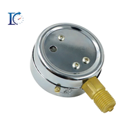 Manomètre DaChengYiBiao YZ-60 en acier inoxydable avec connecteur en laiton, précision de 1,6 %, personnalisable, plage de -30 à 0 °C, garantie 1 an