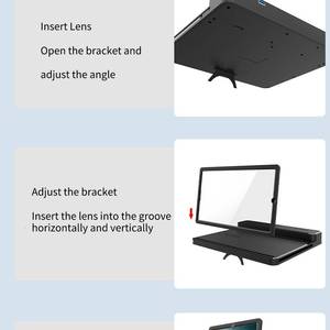 Xách Tay Hifi Âm Thanh Điện Thoại Màn Hình Kính Lúp Cho <span class=keywords><strong>Bluetooth</strong></span> Mini Loa Với Tai Nghe Cho Máy Tính Sử Dụng Màu Xanh Răng Cũ Mô Hình - Product Image 5