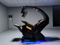 Chaise de jeu Easecomfy T2 Throne, cockpit d'ordinateur, poste de travail, support pour plusieurs écrans, chaise zéro gravité, cockpit