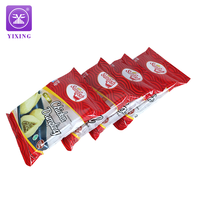 Sac en aluminium translucide de qualité alimentaire en polyéthylène imprimé personnalisé sac d'emballage d'aliments surgelés pour hamburger de poisson steak de boeuf boulette