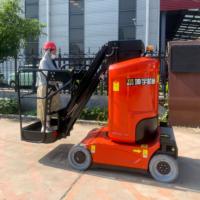 Plateforme élévatrice verticale automotrice portable Berui Electric Power, hauteur de travail 11,2 m, portée en acier 3 m
