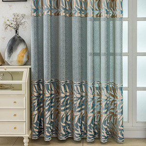 Hiện Đại Rèm Cửa Phòng Khách <span class=keywords><strong>2025</strong></span> Trang Trí Nội Thất Màn Châu Âu Sang Trọng Cửa Sổ Thêu Rèm Cửa Cho Nhà Phong Cách Châu Âu - Product Image 5