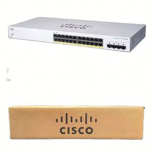 Nouveau Commutateur Cisco CBS350-48FP-4X Business 350 scellé, 48 ports PoE+ 10/100/1000 avec alimentation 740W, 4 ports SFP+ 10 Gigabit - Product Image 1