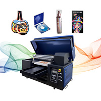 Nouvelle imprimante jet d'encre à plat automatique haute performance avec tête d'impression I1600, encre UV pour l'impression sur papier et étiquettes