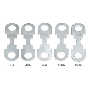 Fusibles à lame robustes pour voitures et camions 20A 30A 40A 50A 60A 70A 80A 90A 100A 120A - Borne plate à visser, courant élevé 42x12mm - Product Image 3