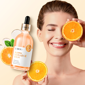 LAIKOU 100ML Suero Facial Antienvejecimiento con Vitamina C y Ácido Hialurónico, Hidratante, Antiarrugas, Iluminador, Certificado GMPC - Product Image 4