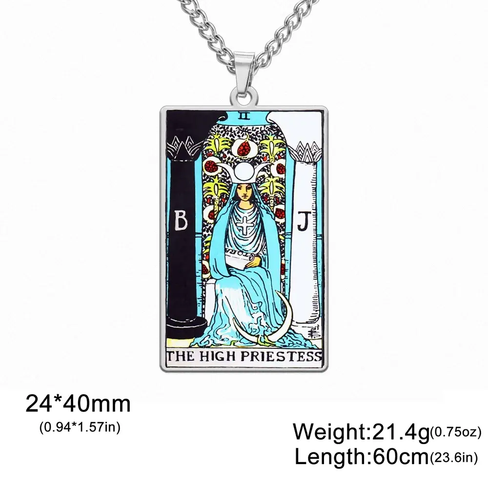 THE HIGH PRIESTESS-Plata