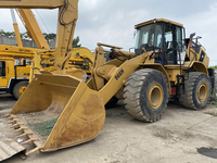Chargeur sur pneus Caterpillar 966H d'occasion Chargeur frontal de 6 tonnes avec moteur et composants du noyau de la pompe