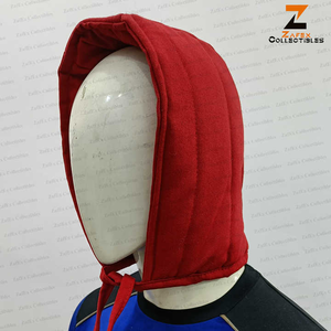 Auténtica gorra de armado medieval, casco renacentista acolchado grueso, casco duradero, ropa protectora cómoda para Unisex para deportes - Product Image 4