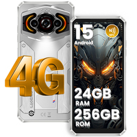 Teléfono Inteligente Resistente LAGENIO Panther1 4G Android 15 de 6.7 Pulgadas HD+ 120Hz Octa-Core para Campamentos al Aire Libre y Trabajadores de Campo