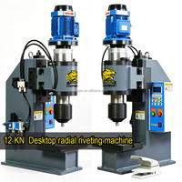 Machine à riveter orbitale pneumatique de table 1-10 mm 12KN la plus vendue – Usine