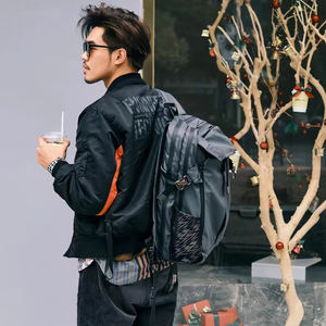 Mochila <span class=keywords><strong>de</strong></span> viaje Unisex <span class=keywords><strong>de</strong></span> marca, bolsa <span class=keywords><strong>de</strong></span> ordenador <span class=keywords><strong>de</strong></span> 17 pulgadas, piel sintética, 20L, impermeable, para viajes <span class=keywords><strong>de</strong></span> negocios, con <span class=keywords><strong>circuncisión</strong></span> trasera - Product Image 2