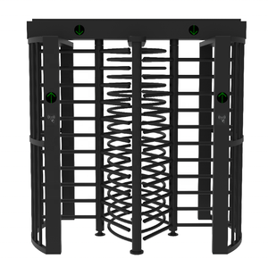 Tourniquets noirs pleine hauteur de haute qualité avec accès RFID et système de billetterie QR Moteur d'ouverture automatique pour les installations de gymnastique - Product Image 1