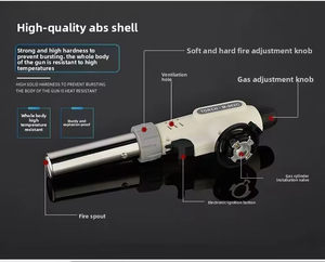 <span class=keywords><strong>Chalumeau</strong></span> de type carte 962C pour pique-nique en extérieur, barbecue, cuisine, cuisson, allumeur, brûleur à poils de porc, utilisable en inversé - Product Image 3