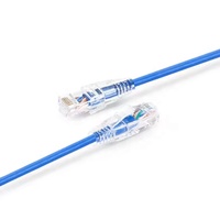 Kabel Patch UTP CAT6 Anti-twist Desain Baru Inti Tembaga Murni Terlilit untuk Tata Letak Jaringan Toko Komersial