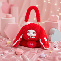 Sac à main en peluche PVC authentique BB3 Frozen, style Lolita, mignon, en boîte mystère, collectionnable, sac bandoulière, échelle 1/72, original, best-seller