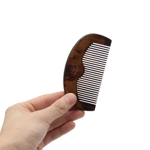 Peines de Madera de Peral con Logotipo Personalizado, Color Antiguo Natural, Regalo <span class=keywords><strong>para</strong></span> <span class=keywords><strong>Novia</strong></span> - Product Image 2