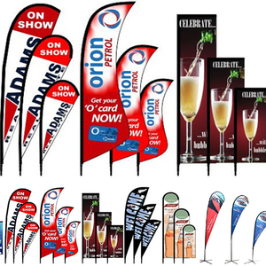 Drapeau promotionnel de publicité d'affaires d'accessoires d'affichage d'événement de sport extérieur de conception libre - Product Image 3