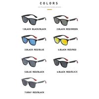 Lunettes de soleil polarisées avec monture PC et logo personnalisé pour hommes, idéales pour le sport en extérieur, vision de jour et de nuit, lunettes de conduite et de vision nocturne pour hommes