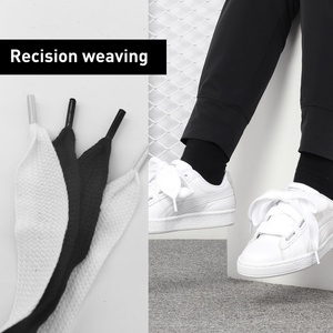 Cordones Elásticos Anchos de Algodón, Par de Cordones Gruesos, Trenzados, Deportivos, de Repuesto, con Logotipo Personalizado - Product Image 6